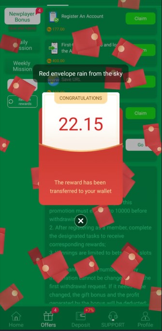 TD777 TD777 game red envelop box